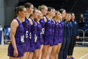 Erin Bolland Captains U21 team and leads her squad in national anthem